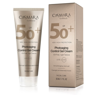 Casmara Sun Beauty Photoaging Control Gel-Cream SPF50+ (50ml) — Rostro Casmara Sun Beauty Photoaging Control Gel-Cream SPF50+ (50ml) — Rostro