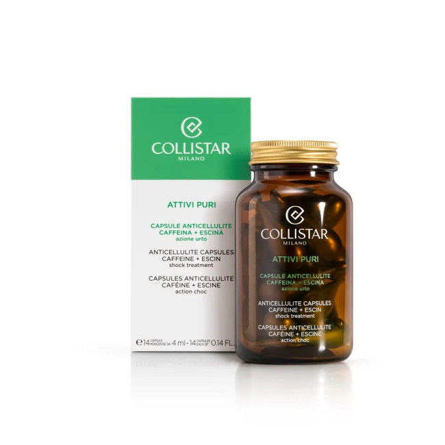 Collistar Attivi Puri Anticellulite Caffeine + Escin Capsules 14pcs — Tratamiento Collistar Attivi Puri Anticellulite Caffeine + Escin Capsules 14pcs — Tratamiento