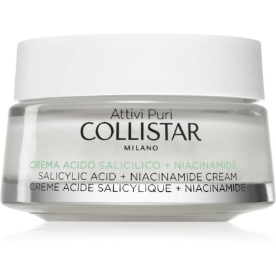 Collistar Attivi Puri Salicylic Acid + Niacinamide Anti-Blemish Oil Control Cream 50ml — Piel grasa Collistar Attivi Puri Salicylic Acid + Niacinamide Anti-Blemish Oil Control Cream 50ml — Piel grasa