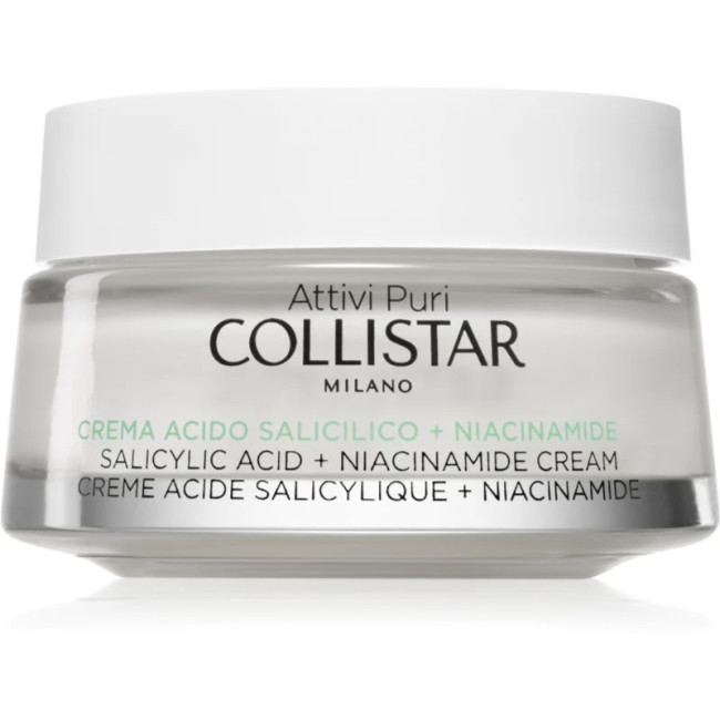 Collistar Attivi Puri Salicylic Acid + Niacinamide Anti-Blemish Oil Control Cream 50ml — Piel grasa Collistar Attivi Puri Salicylic Acid + Niacinamide Anti-Blemish Oil Control Cream 50ml — Piel grasa