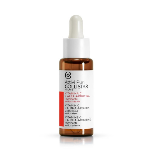 Collistar Attivi Puri Vitamin C + Alpha-Arbutin Brightening Drops 30ml — Vitamina C Collistar Attivi Puri Vitamin C + Alpha-Arbutin Brightening Drops 30ml — Vitamina C