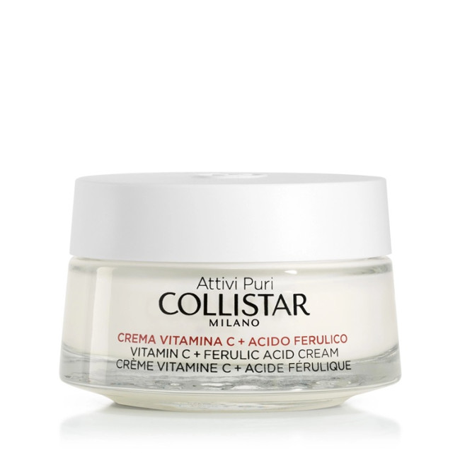 Collistar Attivi Puri Vitamin C + Ferulic Acid Cream 50ml — Vitamina C Collistar Attivi Puri Vitamin C + Ferulic Acid Cream 50ml — Vitamina C