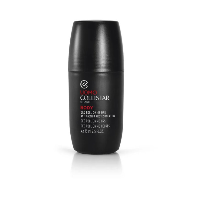 Collistar Uomo Body Deo 48h Roll On 75ml — Desodorantes Collistar Uomo Body Deo 48h Roll On 75ml — Desodorantes