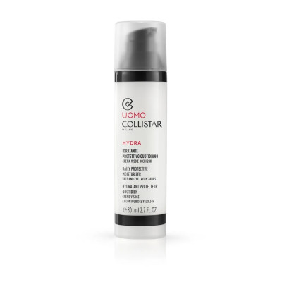 Collistar Uomo Hydra Daily Protective Moisturizer Face and Eye Cream 24h 80ml — Cuidado de ojos y labios Collistar Uomo Hydra Daily Protective Moisturizer Face and Eye Cream 24h 80ml — Cuidado de ojos y labios