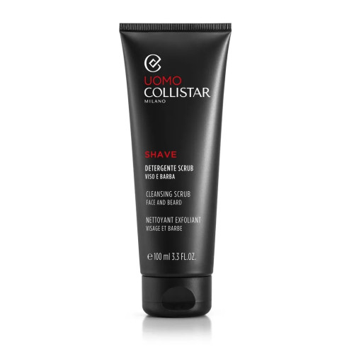 Collistar Uomo Shave Cleansing Scrub Face and Beard 100ml — Cuidado facial para hombre Collistar Uomo Shave Cleansing Scrub Face and Beard 100ml — Cuidado facial para hombre