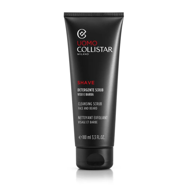 Collistar Uomo Shave Cleansing Scrub Face and Beard 100ml — Cuidado facial para hombre Collistar Uomo Shave Cleansing Scrub Face and Beard 100ml — Cuidado facial para hombre