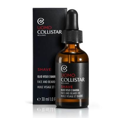 Collistar Uomo Shave Face and Beard Oil 30ml — Cuidado facial para hombre Collistar Uomo Shave Face and Beard Oil 30ml — Cuidado facial para hombre