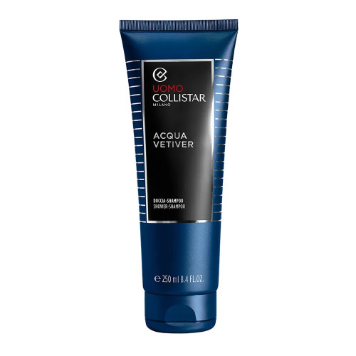 Collistar Uomo Acqua Vetiver Shower Shampoo 250ml — Cuidado capilar para hombre Collistar Uomo Acqua Vetiver Shower Shampoo 250ml — Cuidado capilar para hombre