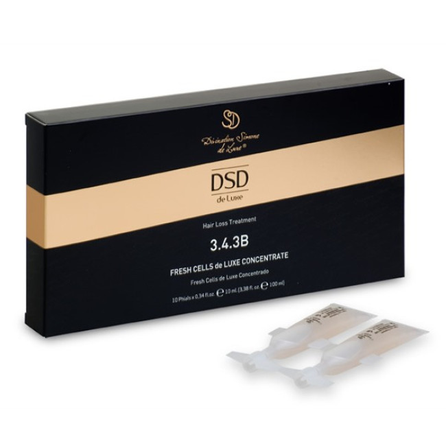 DSD de Luxe Anti-Hair Loss Treatment Fresh Cells de Luxe Concentrate No. 3.4.3B — Caída del cabello DSD de Luxe Anti-Hair Loss Treatment Fresh Cells de Luxe Concentrate No. 3.4.3B — Caída del cabello