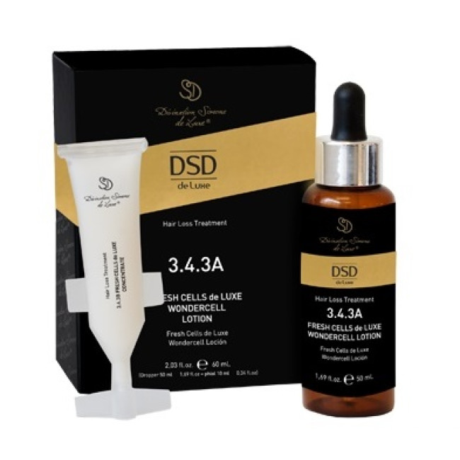 DSD de Luxe Anti-Hair Loss Treatment Wondercell Lotion No.3.4.3A — Caída del cabello DSD de Luxe Anti-Hair Loss Treatment Wondercell Lotion No.3.4.3A — Caída del cabello