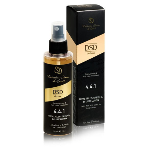 DSD de Luxe Anti-Hairloss Restructuring Treatment Royal Jelly + Green O2 de Luxe Lotion 4.4.1 (150ml) — Caída del cabello DSD de Luxe Anti-Hairloss Restructuring Treatment Royal Jelly + Green O2 de Luxe Lotion 4.4.1 (150ml) — Caída del cabello