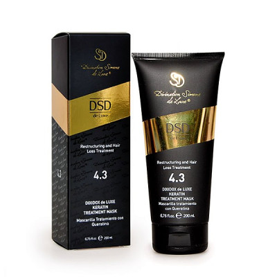 DSD de Luxe Anti-Hairloss Dixidox de Luxe Restructuring Keratin Treatment Mask 4.3 — Mascarillas DSD de Luxe Anti-Hairloss Dixidox de Luxe Restructuring Keratin Treatment Mask 4.3 — Mascarillas
