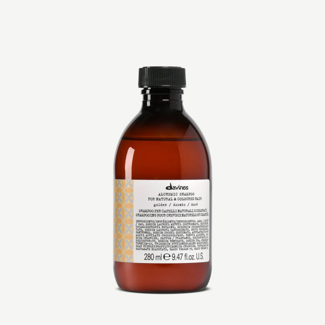Davines Alchemic Golden Shampoo 280ml — Champú Davines Alchemic Golden Shampoo 280ml — Champú