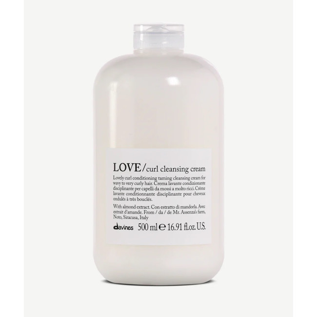Davines LOVE Curl Cleansing Cream for Wavy and Curly Hair 500ml — Champú Davines LOVE Curl Cleansing Cream for Wavy and Curly Hair 500ml — Champú