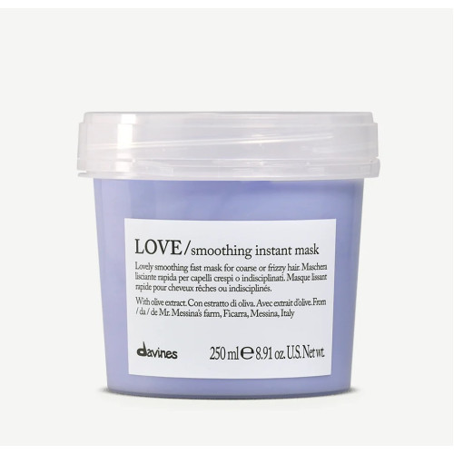 Davines LOVE Smoothing Instant Mask for Coarse or Frizzy Hair 250ml — Mascarillas Davines LOVE Smoothing Instant Mask for Coarse or Frizzy Hair 250ml — Mascarillas