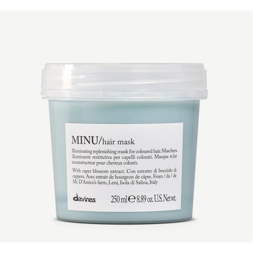 Davines MINU Colour Treated Hair Mask 250ml — Mascarillas Davines MINU Colour Treated Hair Mask 250ml — Mascarillas