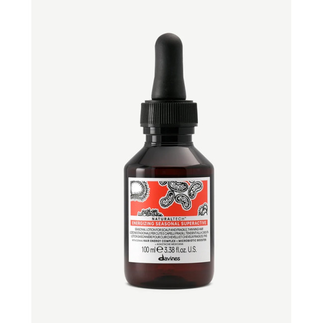 Davines NaturalTech Energizing Seasonal Superactive Serum for Thinning and Fragile Hair 100ml — Caída del cabello Davines NaturalTech Energizing Seasonal Superactive Serum for Thinning and Fragile Hair 100ml — Caída del cabello
