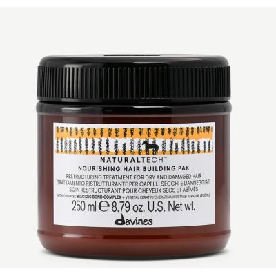 Davines NaturalTech Nourishing Hair Building Pak 250ml — Mascarillas Davines NaturalTech Nourishing Hair Building Pak 250ml — Mascarillas