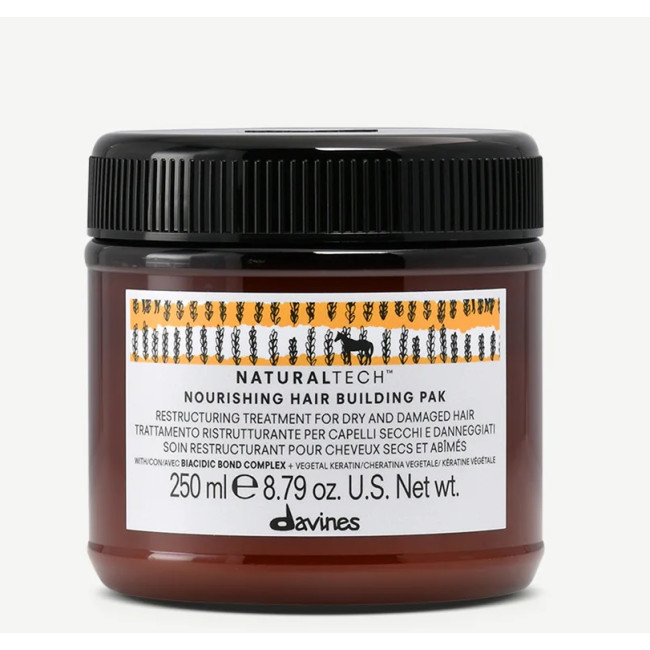 Davines NaturalTech Nourishing Hair Building Pak 250ml — Mascarillas Davines NaturalTech Nourishing Hair Building Pak 250ml — Mascarillas