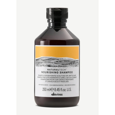 Davines NaturalTech Nourishing Shampoo for Dehydrated Scalp and Dry Brittle Hair 250ml — Champú Davines NaturalTech Nourishing Shampoo for Dehydrated Scalp and Dry Brittle Hair 250ml — Champú