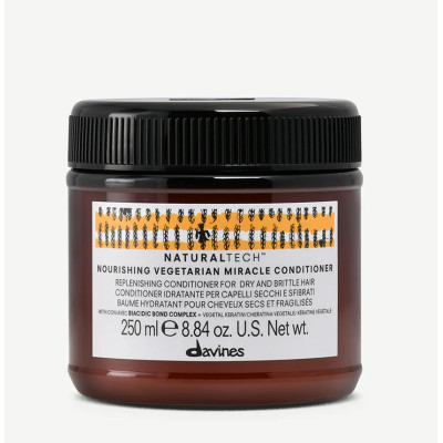 Davines NaturalTech Nourishing Vegetarian Miracle Conditioner 250ml — Acondicionadores Davines NaturalTech Nourishing Vegetarian Miracle Conditioner 250ml — Acondicionadores