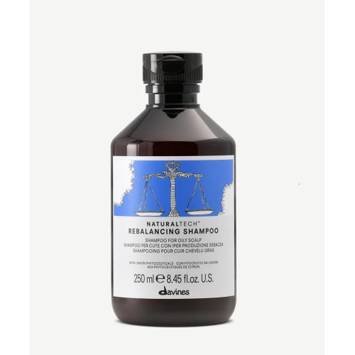 Davines NaturalTech Rebalancing Oil Rebalance Shampoo 250ml — Champú Davines NaturalTech Rebalancing Oil Rebalance Shampoo 250ml — Champú