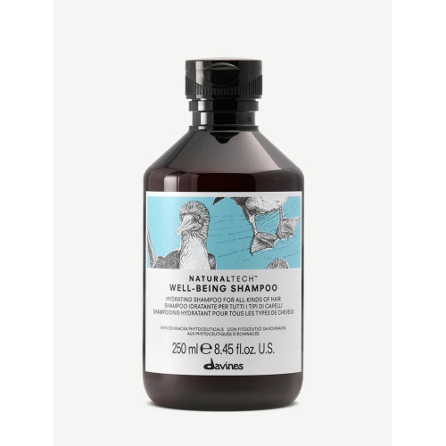 Davines NaturalTech Wellbeing Daily Shampoo 250ml — Champú Davines NaturalTech Wellbeing Daily Shampoo 250ml — Champú