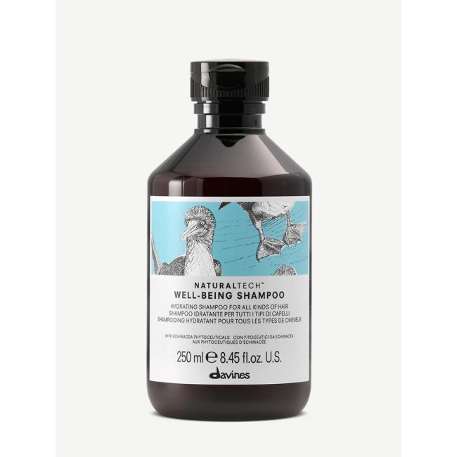 Davines NaturalTech Wellbeing Daily Shampoo 250ml — Champú Davines NaturalTech Wellbeing Daily Shampoo 250ml — Champú