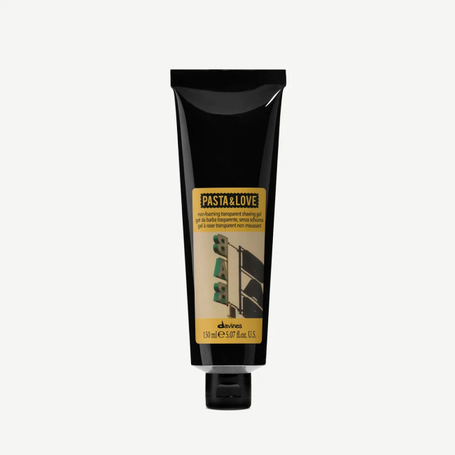 Davines Pasta and Love Non-Foaming Transparent Shaving Gel 150ml — Cuidado facial para hombre Davines Pasta and Love Non-Foaming Transparent Shaving Gel 150ml — Cuidado facial para hombre
