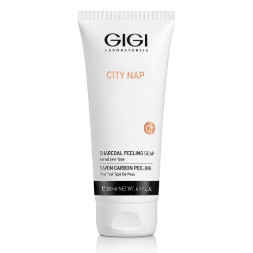 GIGI City NAP Charcoal Peeling Soap 200ml — Limpieza GIGI City NAP Charcoal Peeling Soap 200ml — Limpieza