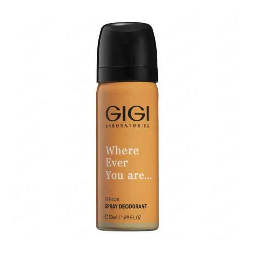 GiGi Where Ever You Are 24 Hours Deodorant spray 50ml — Desodorantes GiGi Where Ever You Are 24 Hours Deodorant spray 50ml — Desodorantes