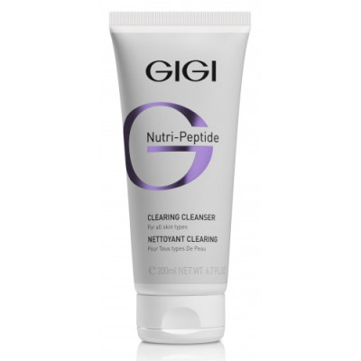 GiGi Nutri-Peptide Clearing Cleanser For All Skin Types 200ml — Limpieza GiGi Nutri-Peptide Clearing Cleanser For All Skin Types 200ml — Limpieza