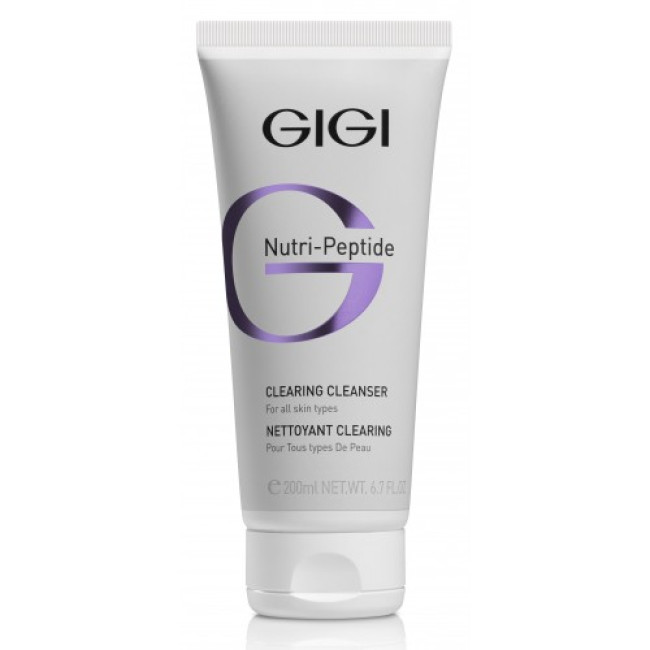 GiGi Nutri-Peptide Clearing Cleanser For All Skin Types 200ml — Limpieza GiGi Nutri-Peptide Clearing Cleanser For All Skin Types 200ml — Limpieza