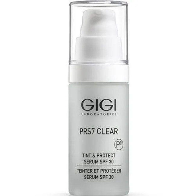 GiGi PRS7 Clear Tint and Protect Serum SPF30 (30ml) — Sérum GiGi PRS7 Clear Tint and Protect Serum SPF30 (30ml) — Sérum