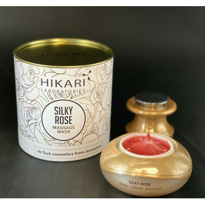 HIKARI Silky Rose Massage Mask 50ml — Masaje facial HIKARI Silky Rose Massage Mask 50ml — Masaje facial