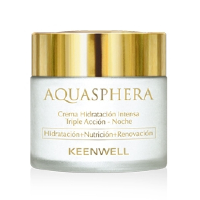 Keenwell Aquasphera Triple Action Intensive Moisturizing Night Cream 80ml — Cremas de noche Keenwell Aquasphera Triple Action Intensive Moisturizing Night Cream 80ml — Cremas de noche