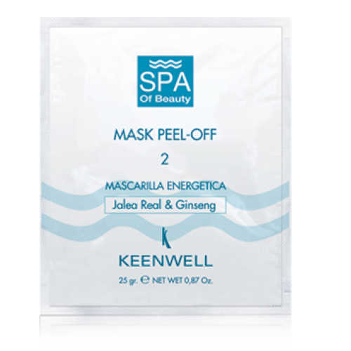 Keenwell SPA of Beauty 2 Peel-Off Energy Mask Royal Jelly and Ginseng — Mascarillas Keenwell SPA of Beauty 2 Peel-Off Energy Mask Royal Jelly and Ginseng — Mascarillas