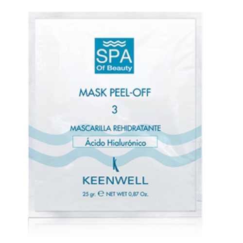 Keenwell SPA of Beauty 3 Peel-Off Hyaluronic Acid Super Moisturizing Mask — Mascarillas Keenwell SPA of Beauty 3 Peel-Off Hyaluronic Acid Super Moisturizing Mask — Mascarillas