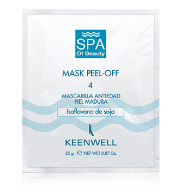 Keenwell SPA of Beauty 4 Peel-Off Anti Age Mask with Soy Isoflavones — Mascarillas Keenwell SPA of Beauty 4 Peel-Off Anti Age Mask with Soy Isoflavones — Mascarillas