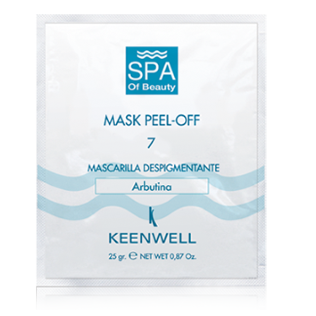 Keenwell SPA of Beauty 7 Peel-Off Whitening Mask with Arbutine — Mascarillas Keenwell SPA of Beauty 7 Peel-Off Whitening Mask with Arbutine — Mascarillas