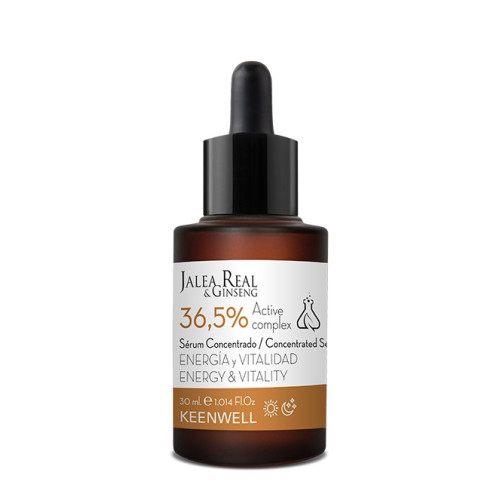 Keenwell Royal Jelly and Ginseng Energy and vitality concentrated serum 36,5% active complex 30ml — Sérum Keenwell Royal Jelly and Ginseng Energy and vitality concentrated serum 36,5% active complex 30ml — Sérum