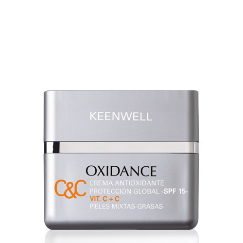 Keenwell Oxidance C&C Antioxidant Multidefense Cream SPF15 OILY-MIX SKIN 50ml — Piel grasa Keenwell Oxidance C&C Antioxidant Multidefense Cream SPF15 OILY-MIX SKIN 50ml — Piel grasa