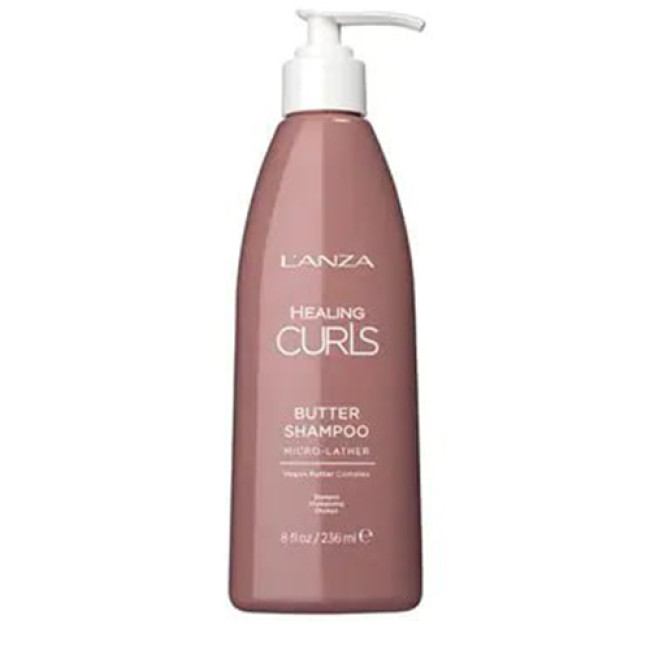 L'Anza Healing Curls Butter Shampoo 236ml — Champú L'Anza Healing Curls Butter Shampoo 236ml — Champú