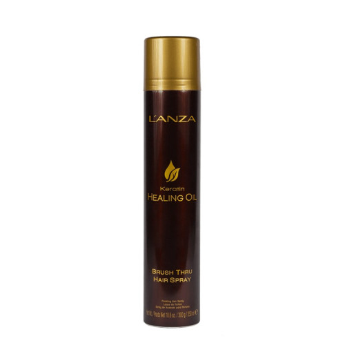 L'Anza Keratin Healing Oil Brush Thru Hair Spray 350ml — Peinado y styling L'Anza Keratin Healing Oil Brush Thru Hair Spray 350ml — Peinado y styling
