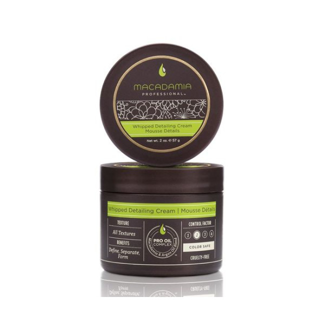 Macadamia Professional Whipped Detailing Cream 57Gr — Peinado y styling Macadamia Professional Whipped Detailing Cream 57Gr — Peinado y styling