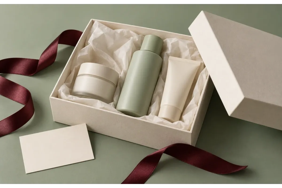 Kosmetik als Geschenk: ein Pflegeset wählen, das in den Alltag passt