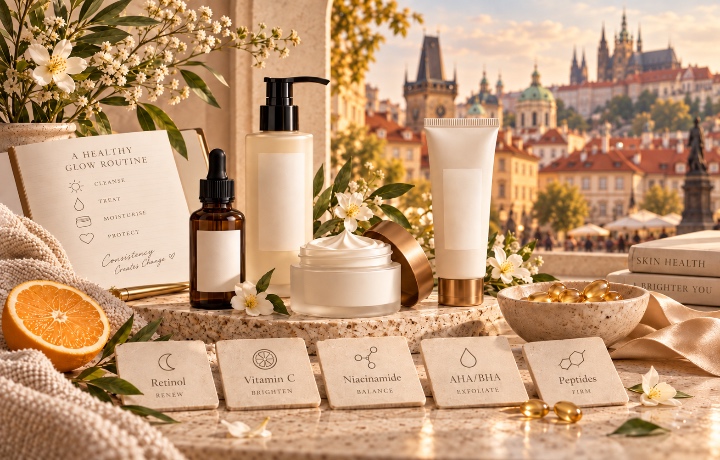 Retinol, vitamina C, niacinamida, ácidos y péptidos: cómo combinarlos en tu rutina