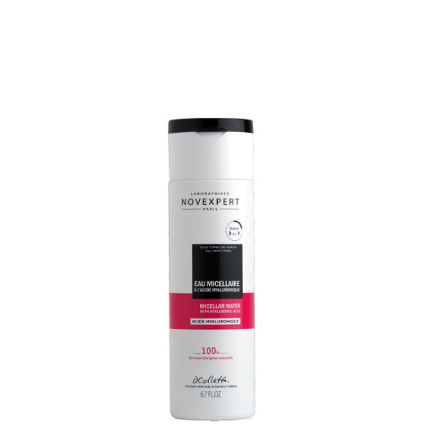 NovExpert Paris Micellar Water with Hyaluronic Acid 200ml — Limpieza NovExpert Paris Micellar Water with Hyaluronic Acid 200ml — Limpieza