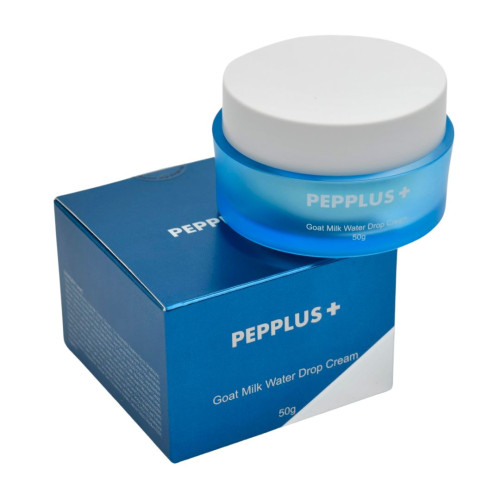 PEPPLUS+ Goat Milk Water Drop Cream 50g — Antiedad / Antiarrugas PEPPLUS+ Goat Milk Water Drop Cream 50g — Antiedad / Antiarrugas
