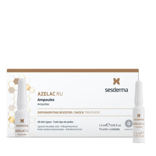 SeSDerma Azelac Ru Ampoules Depigmentating Booster (10x1.5ml) — Sérum SeSDerma Azelac Ru Ampoules Depigmentating Booster (10x1.5ml) — Sérum